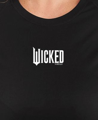 Plus Size Wicked White Logo Graphic Pullover T-Shirt