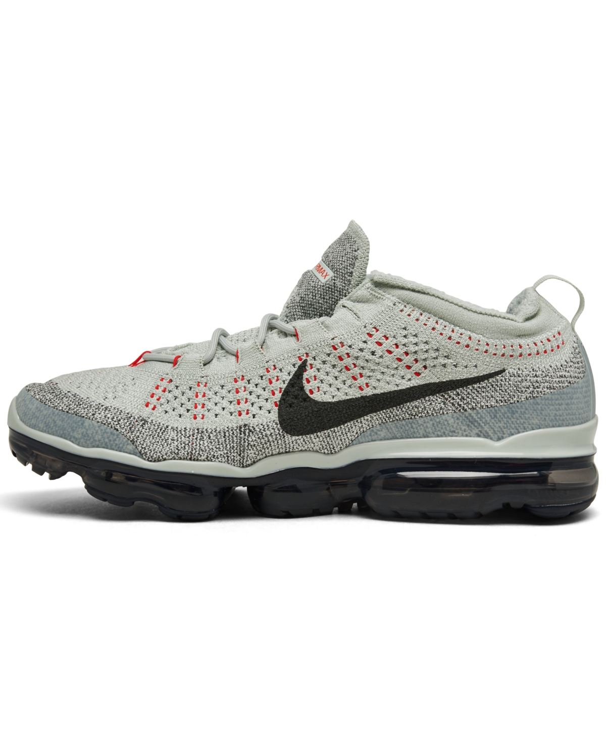 Nike Men's Air VaporMax 2023 Flyknit Running Sneakers from Finish Line -Crimson