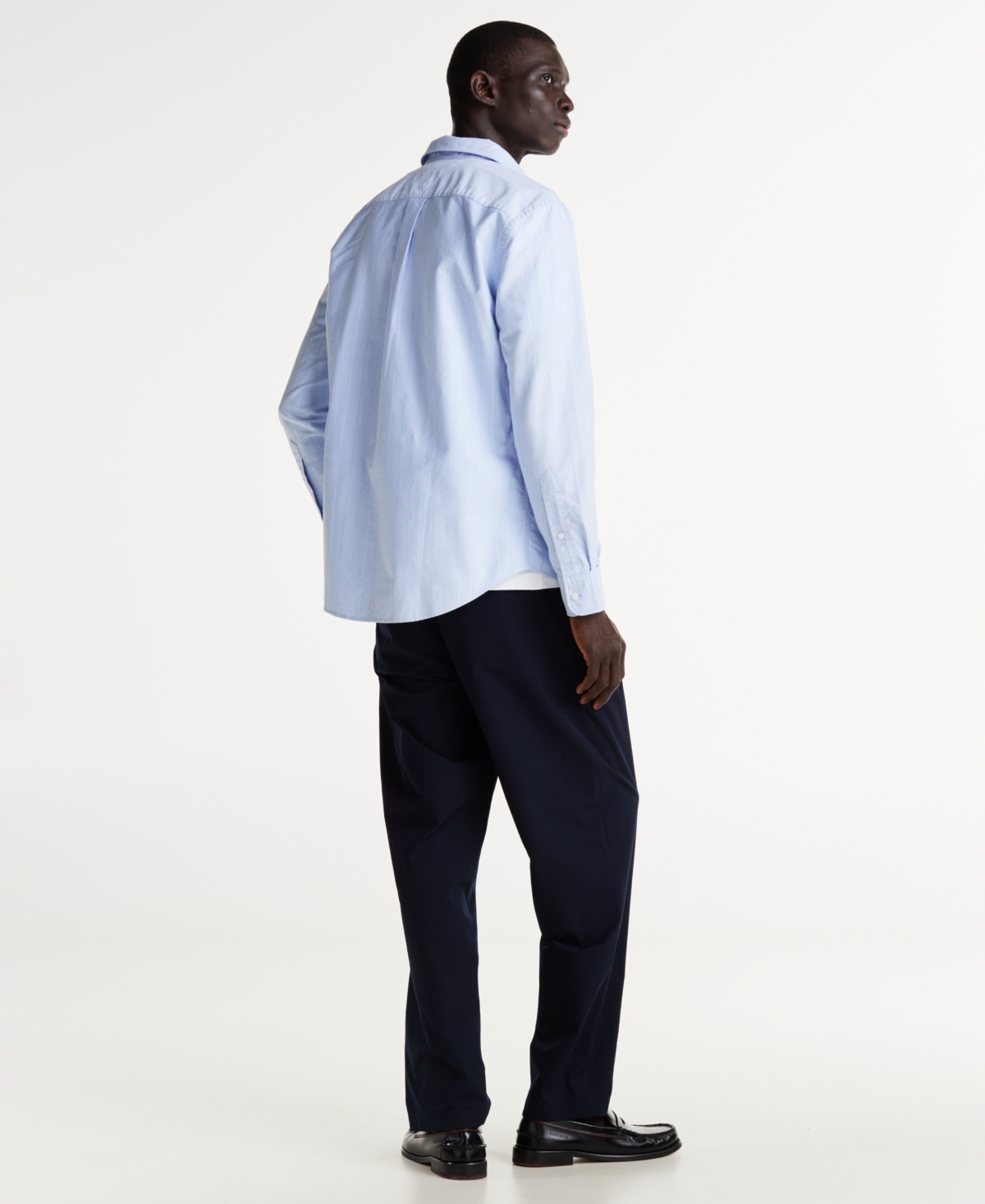 Tommy Hilfiger Men's Stripe Oxford Shirt -/ Allover