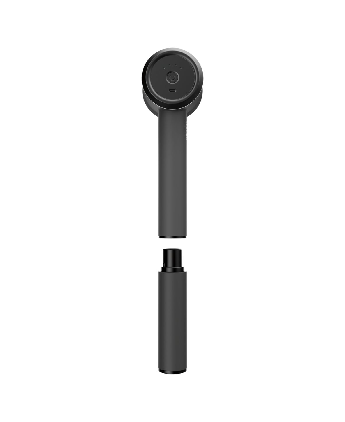 Conair Myo-therapy Percussion And Kneading Massager In Matte Black