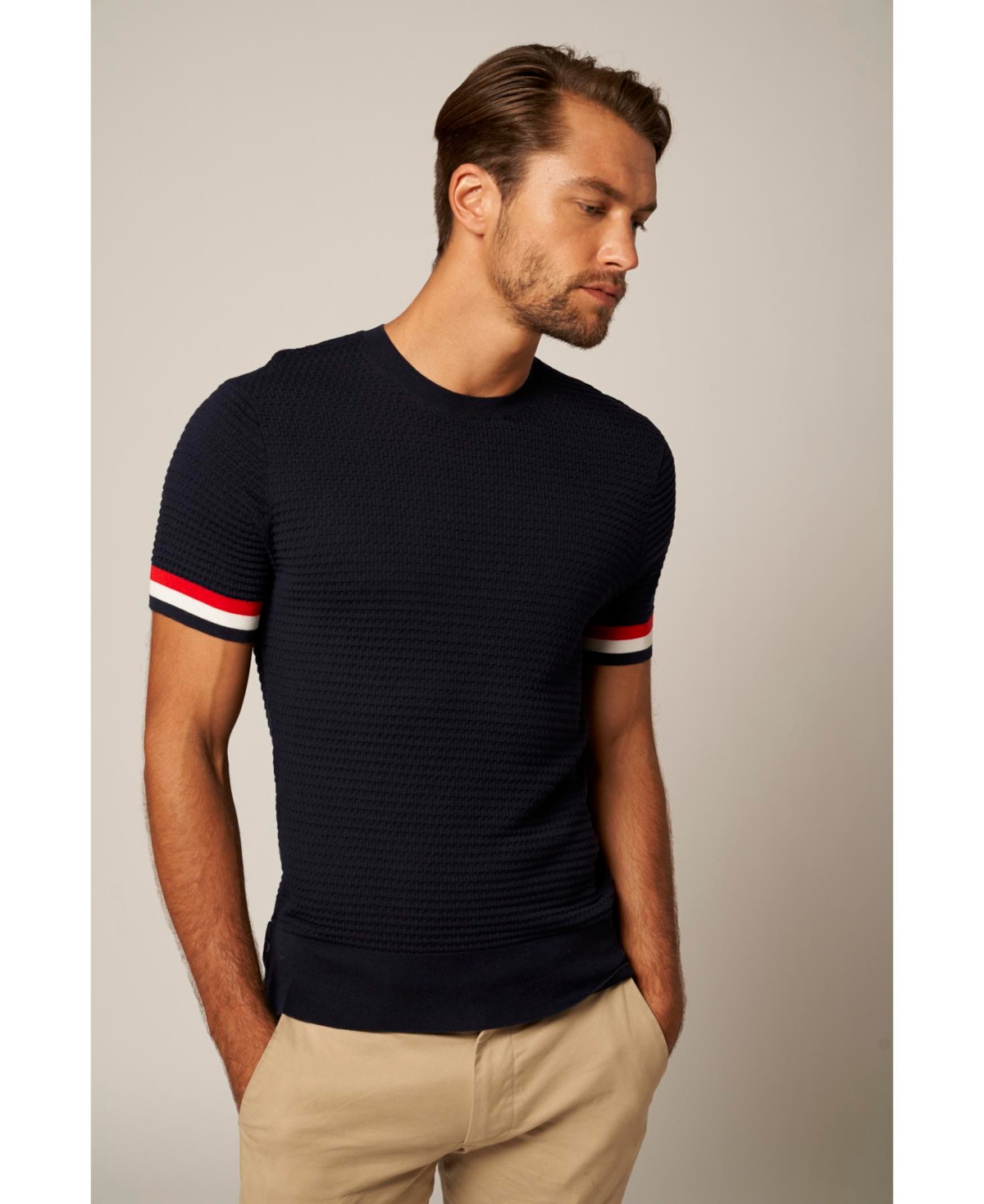 Bellemere New York Men's Bellemere Bonny Short-Sleeve Tencel T-shirt
