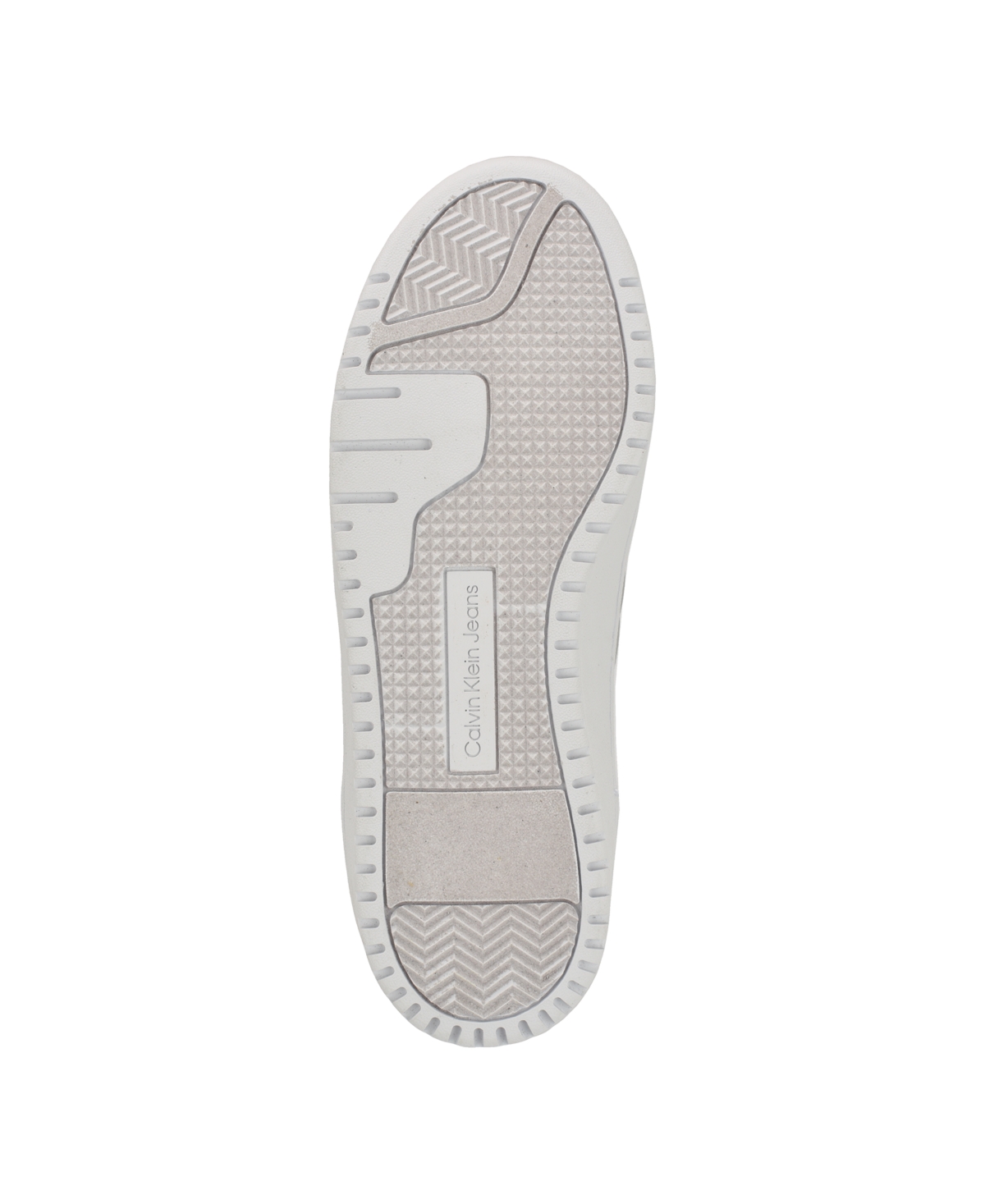 Calvin Klein Austie Platform Sneaker In Silver 040