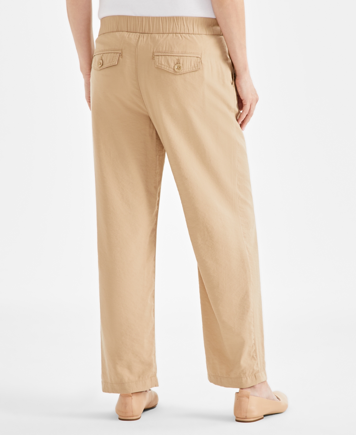 Style & Co Women's Soft Ankle Trousers, Exclusively At Macy's In Travertine