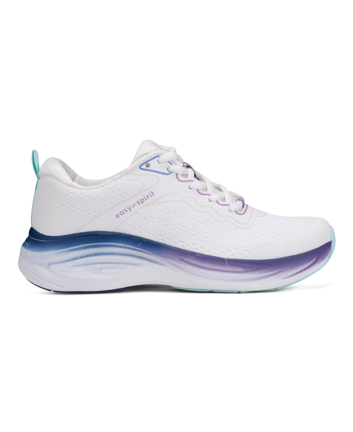Easy Spirit Women's Gallop Round Toe Lace-Up Casual Sneakers - Purple Multi