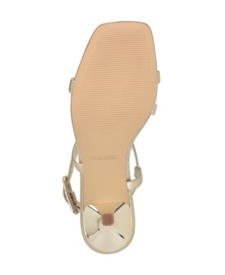 Women's Hanni Strappy Square Toe Kitten Heel Sandals