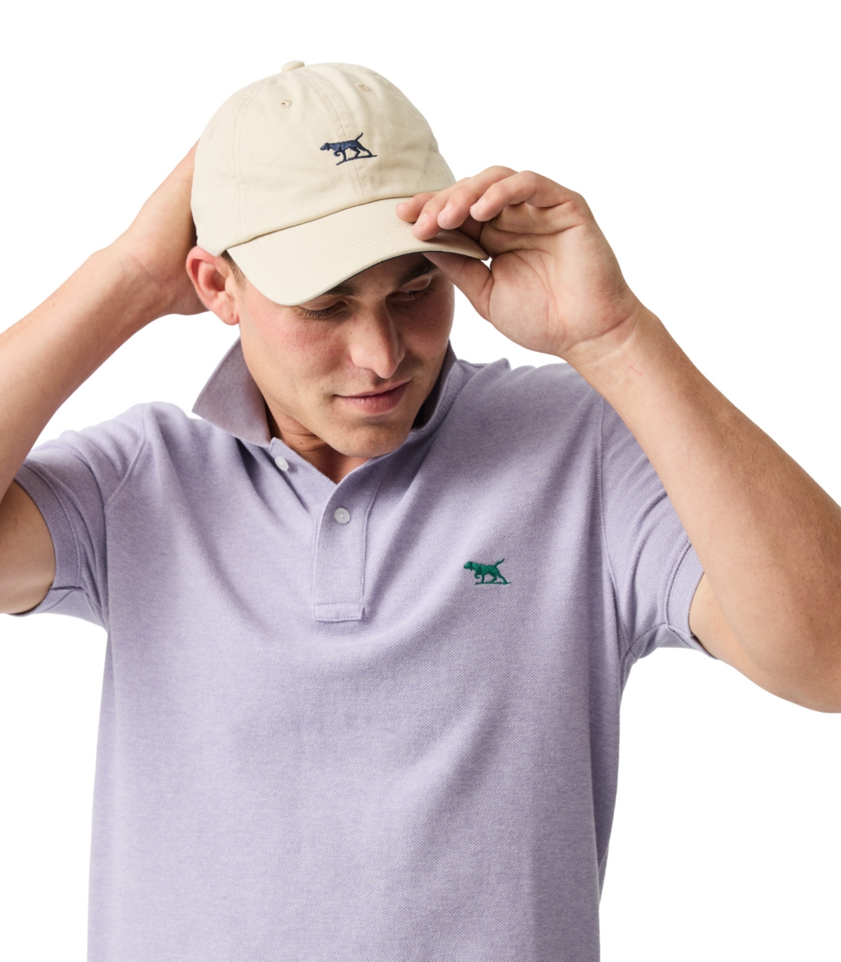 Rodd & Gunn Men's The Gunn Sports Fit Short Sleeve Polo In Purple