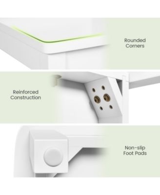 Set of 2 Wood Dining Chairs with Solid Rubber Wood Legs