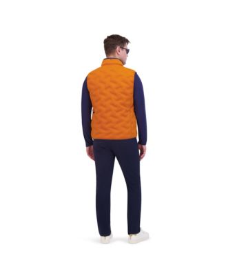 Men's Sport 4Way Stretch Seamless Quilt Vest