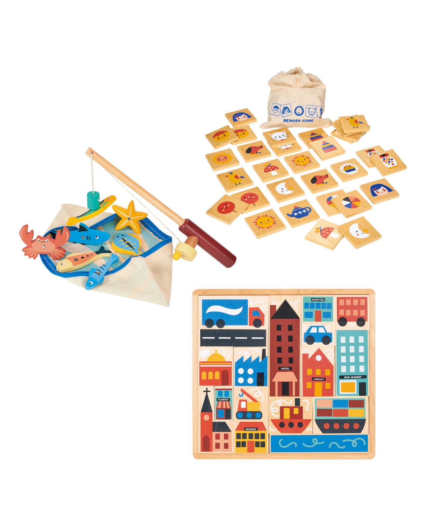 Набор из 32 игр Mentari Toys Games Bundle, от 3 лет — фото 1