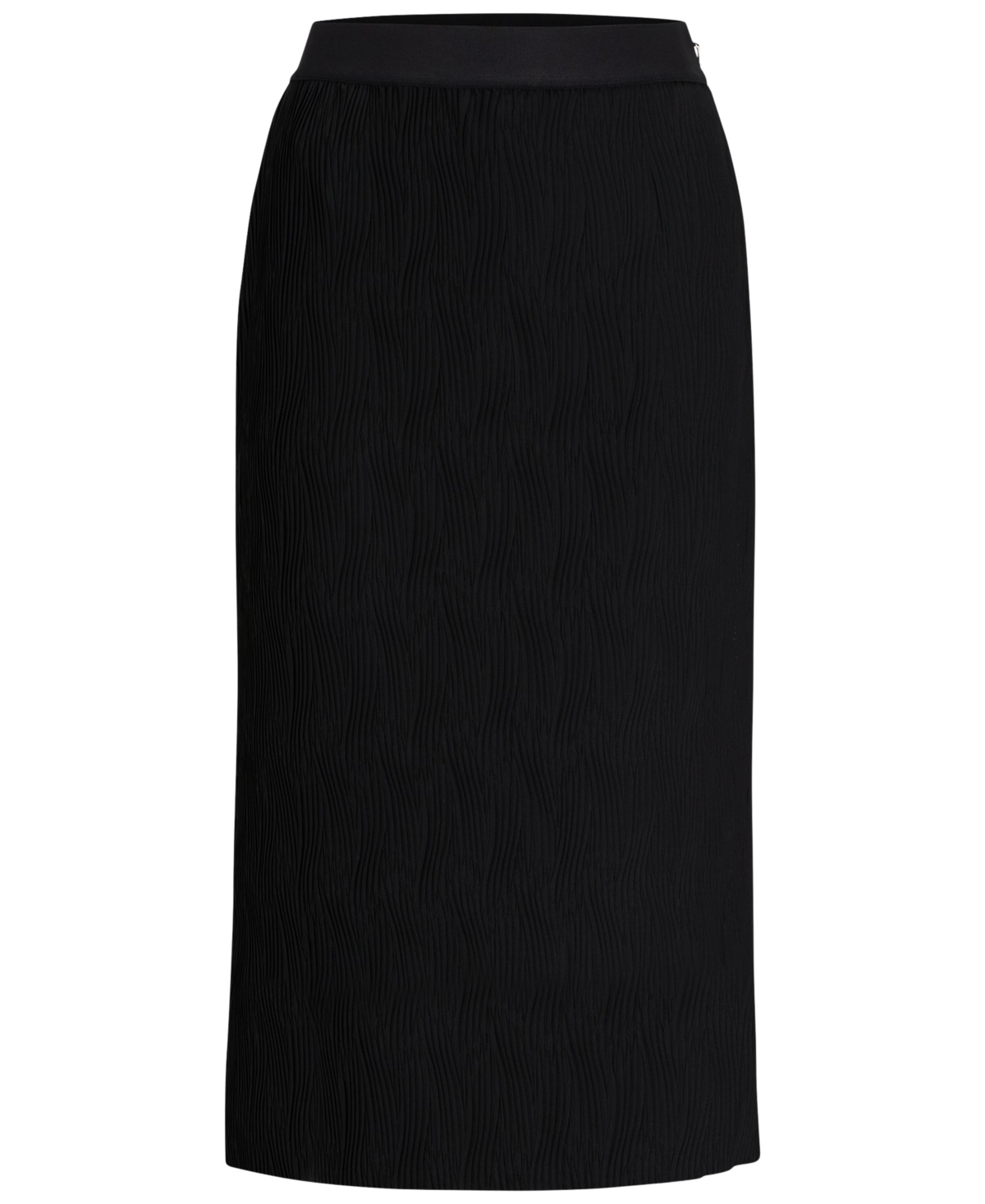 Boss by Hugo Boss Women's Plisse Pleats Stretch-Tulle Skirt