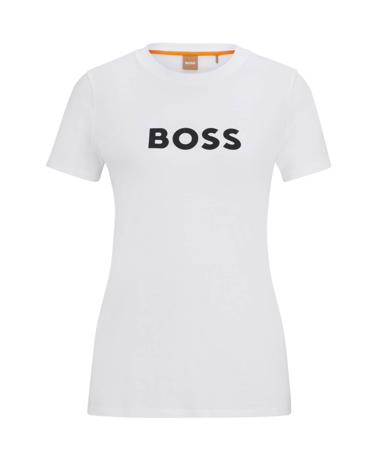 Boss by Hugo Boss Women's Contrast Logo Regular-Fit T-Shirt