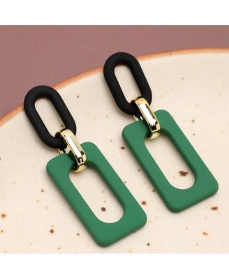 Women's Chainlink Drop Earrings
