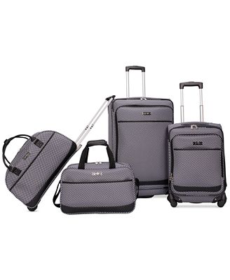 CLOSEOUT! Jessica Simpson Capri 4 Piece Luggage Set - Luggage Sets - Luggage & Backpacks - Macy&#39;s