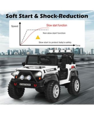 12V Kids Remote Control Ride-On Truck – Lights & Music