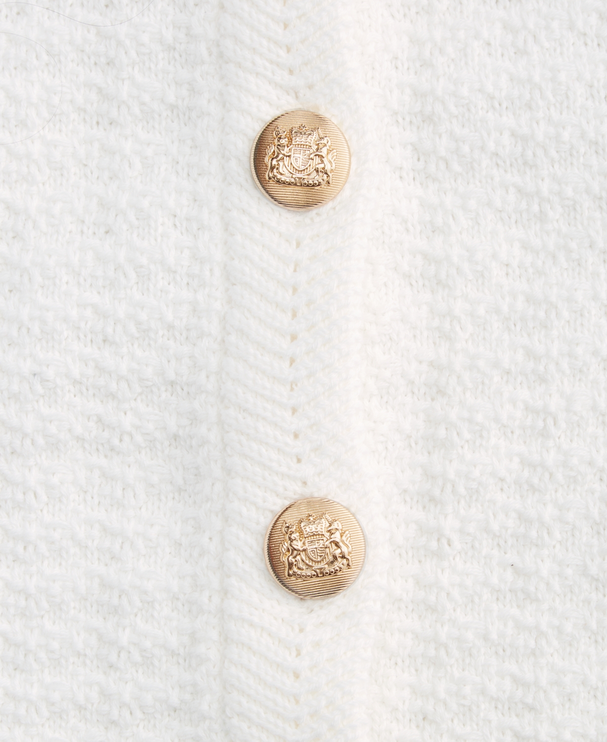 On 34th Women's Textured Relaxed-fit Cardigan, Exclusively At Macy's In Washed White