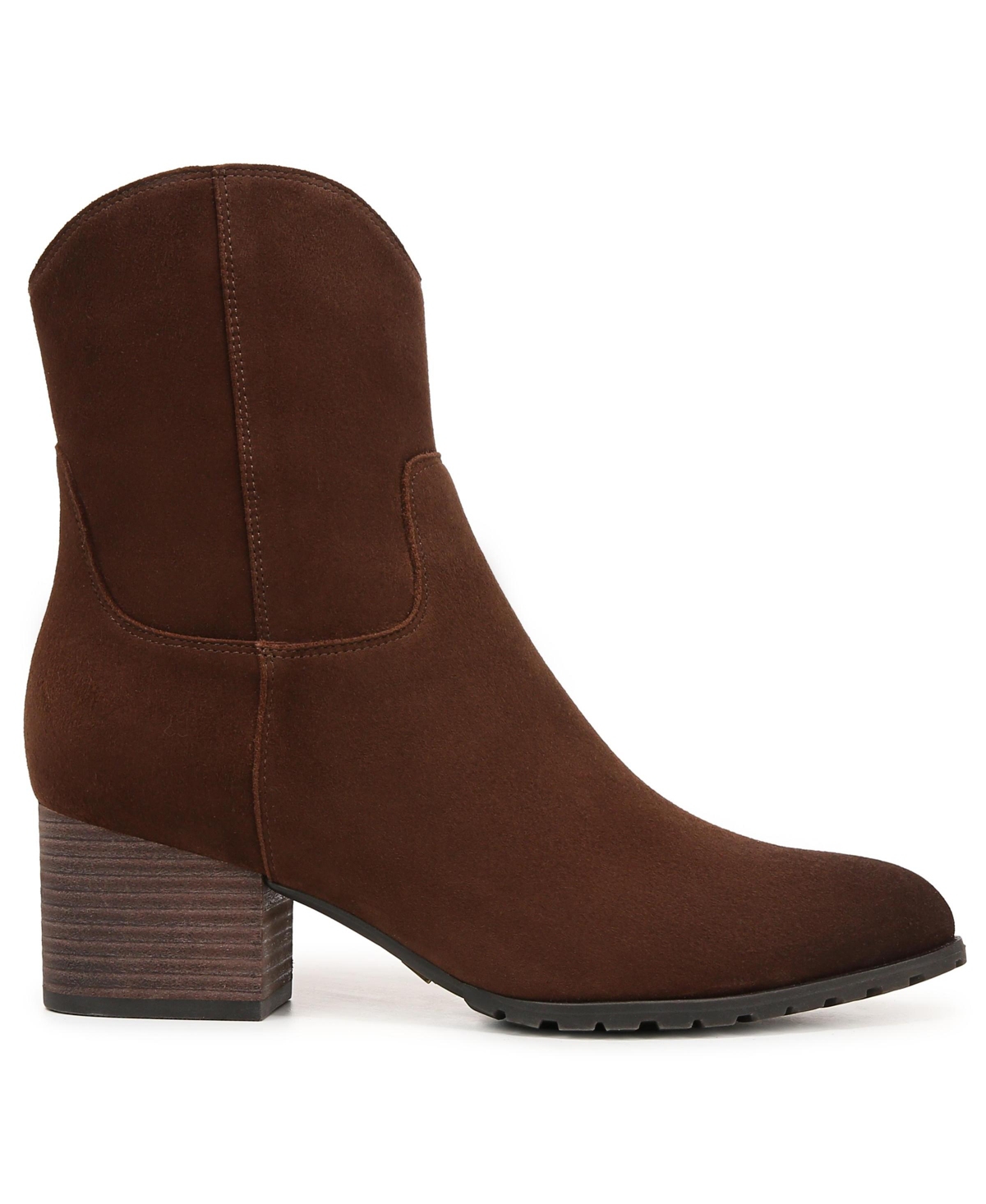 Vionic Womens Bishop Ankle Booties -waxed suede