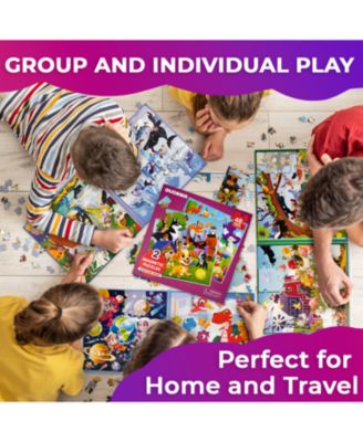 2x48 Magnetic Travel Puzzles for Kids Ages 4-6 - Road Trip Activities