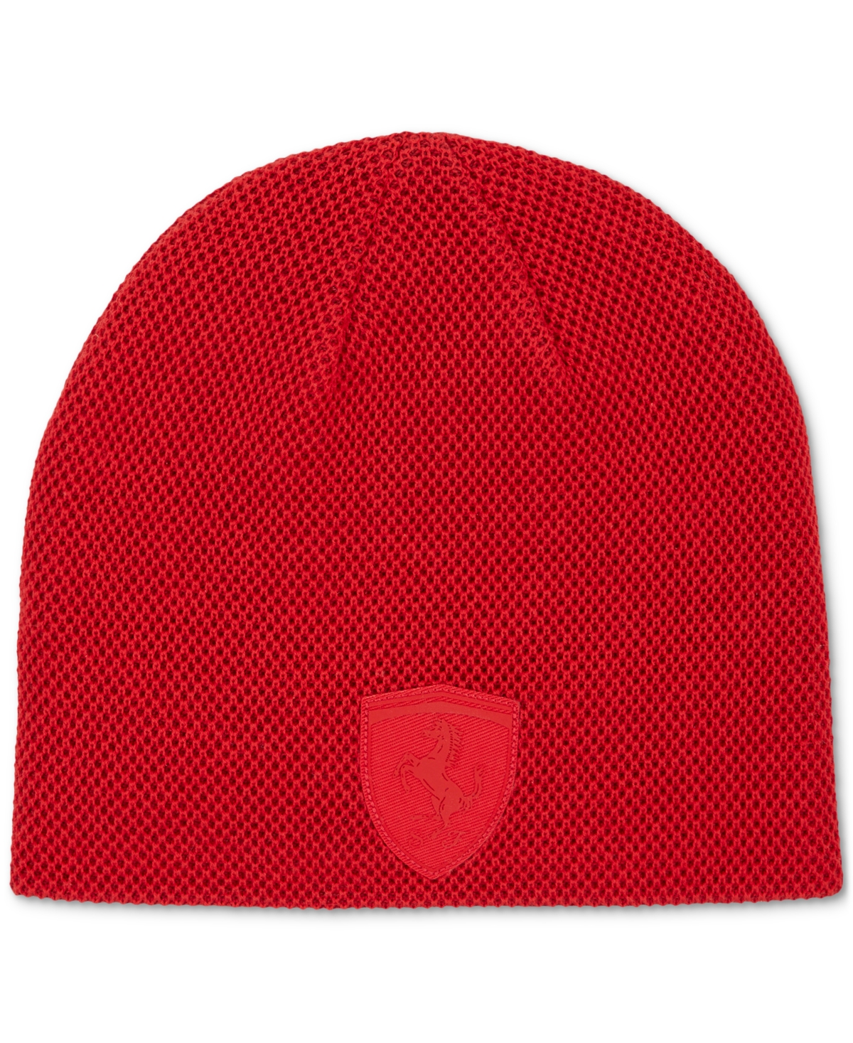 Puma Men's Ferrari Style Beanie In Rosso Corsa