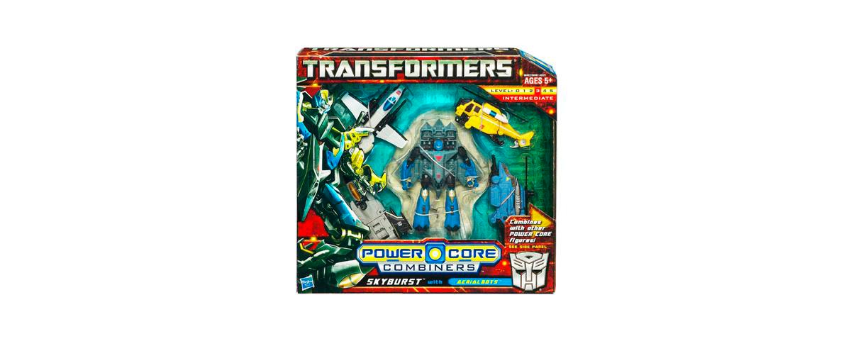 Transformers Skyburst with Aerialbots Commander 5-Pack Generations Power Core Combiners
