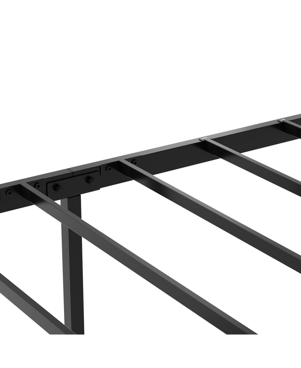 Slickblue Heavy-Duty Metal Bed Frame with Headboard, Footboard, and Led Lighting for Ultimate Mattress Support