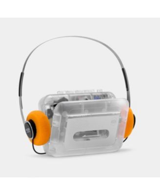 CP-81 Portable Cassette Player and Headphones