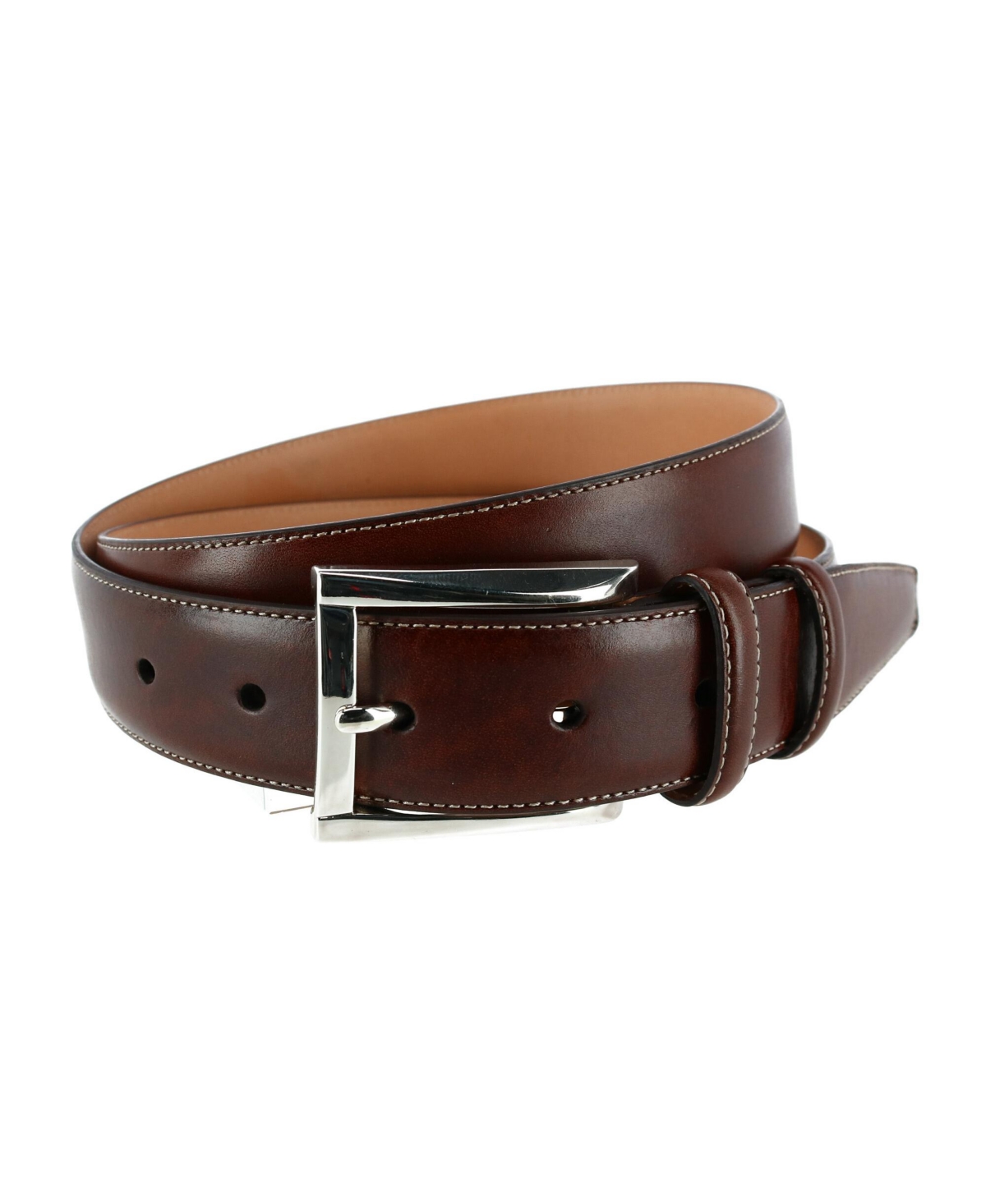 Men's Easton 32mm Cortina Leather Dress Belt - Honey maple