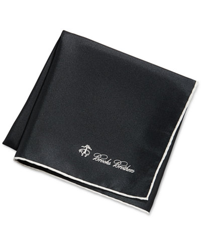Brooks Brothers Solid Pocket Square