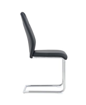 Streamdale Modern Faux Leather Dining Chairs (Set of 8)