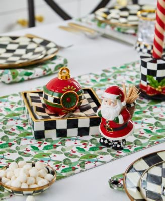 Courtly Check Paper Cocktail Napkins 5"