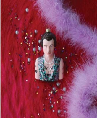 Harry Styles Glass Ornament