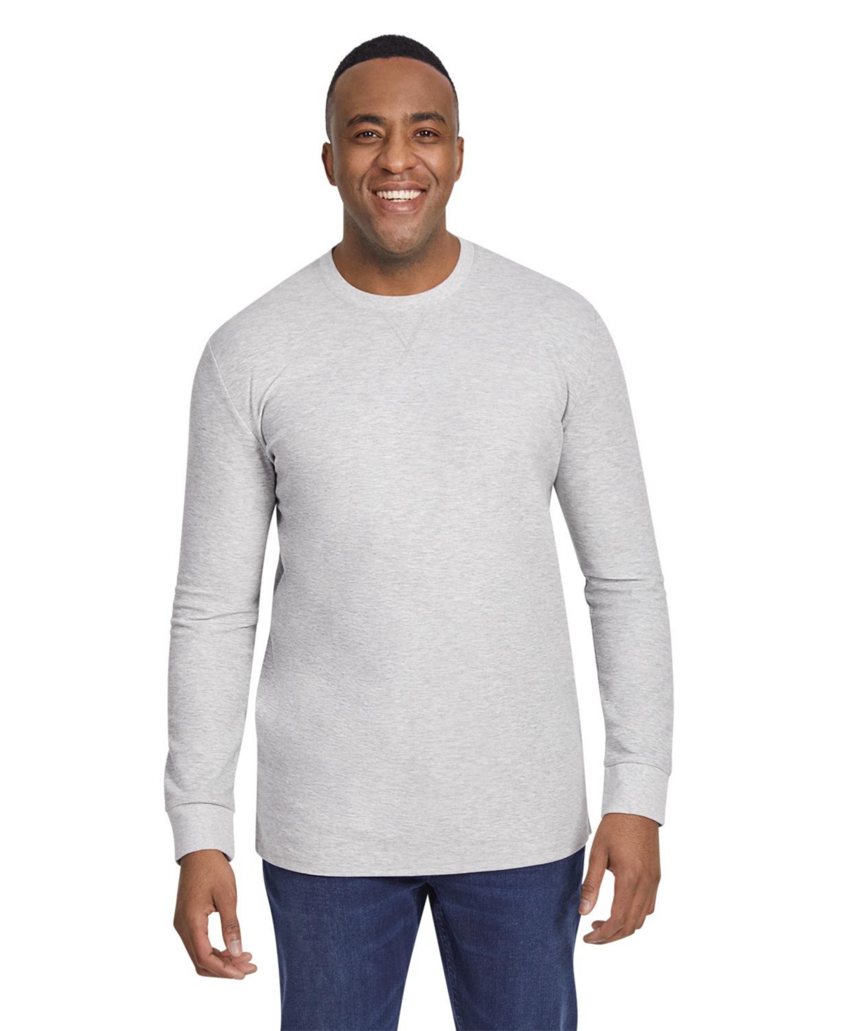 Johnny Bigg Big & Tall Regal Waffle Long Sleeve Top