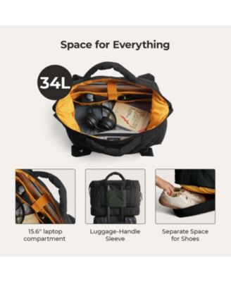 Walker 34L Laptop Duffle with Shoe Compartment Tangerine