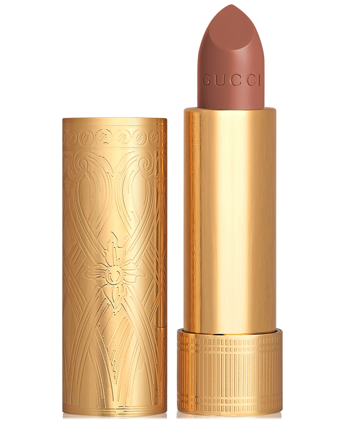 Gucci Rouge A Levres Long-lasting Satin Lipstick In 121 - Elena Sand