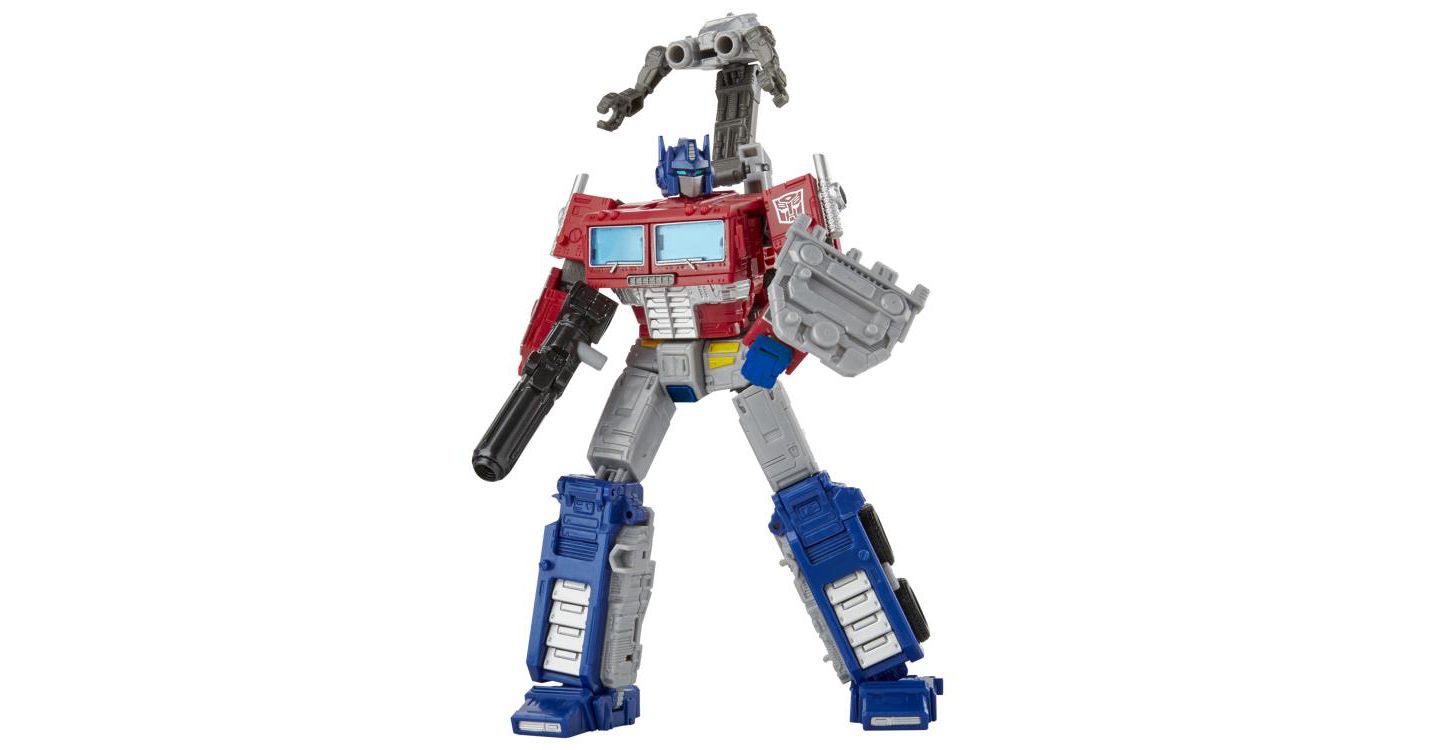 Детские фигурки Transformers Optimus Prime Leader Class Earthrise 7" 2-Piece Action Figure, Ages 8+ — фото 8