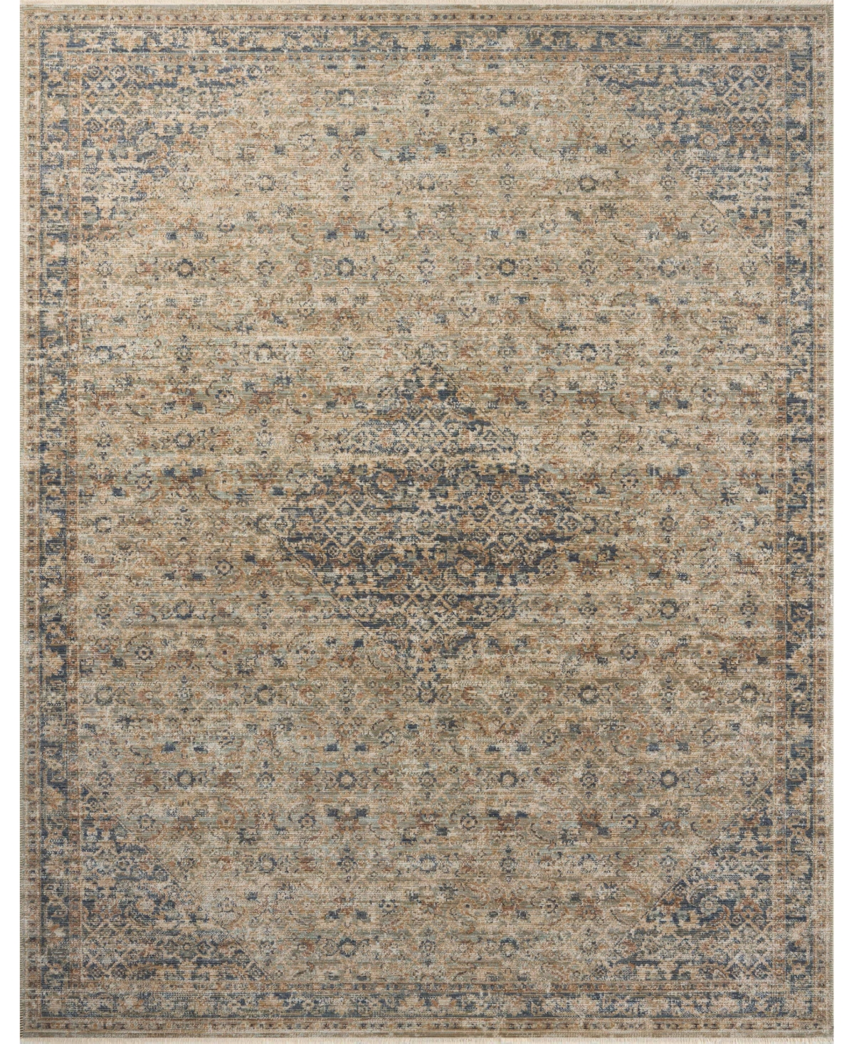 Loloi Heritage Her-09 8'x10' Area Rug In Multi