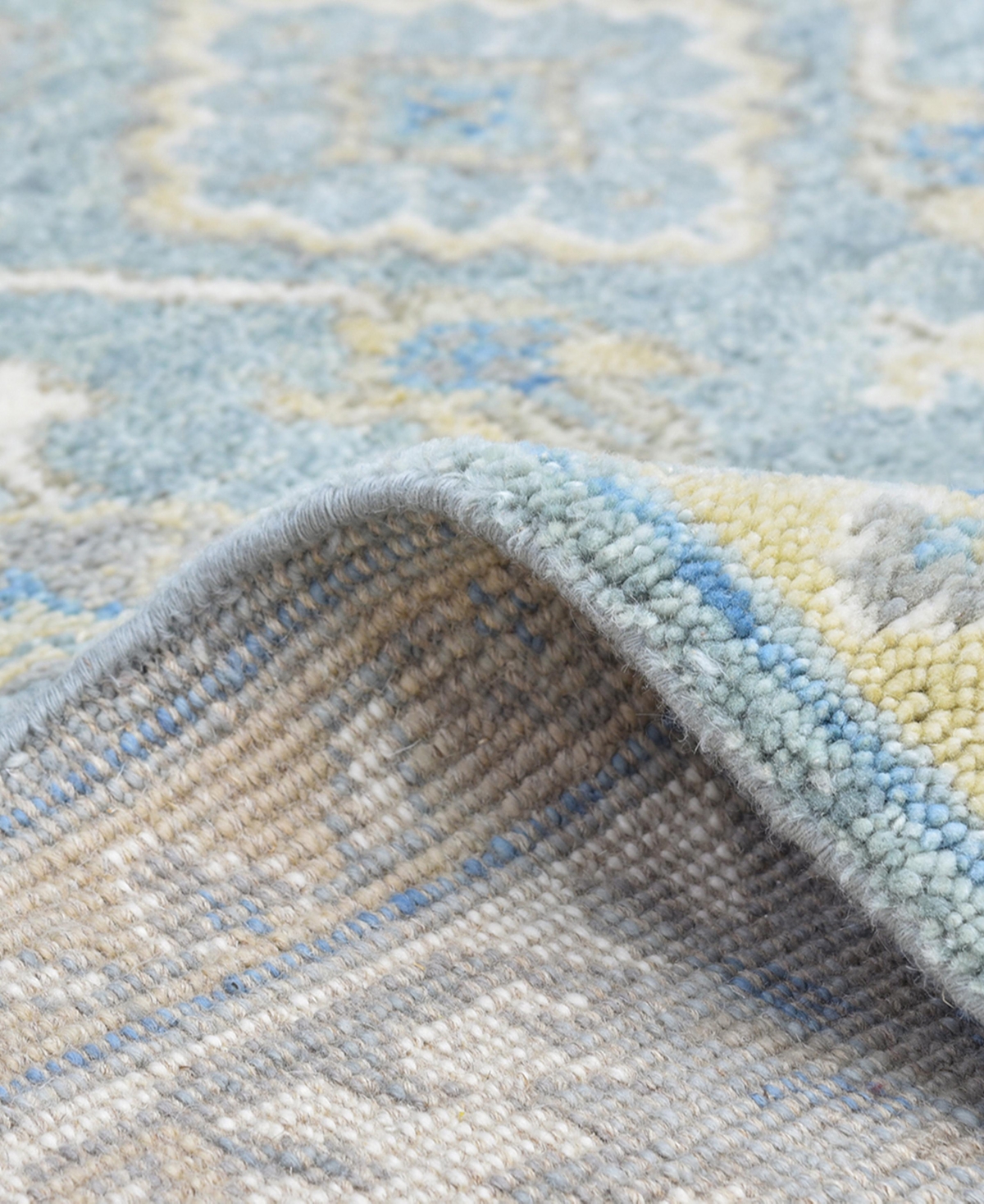 Timeless Rug Designs Winston S3350 3'x5' Area Rug In Blue