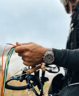 Eco-Drive Men's Automatic Promaster Air Limited Edition Skyhawk A-T Gray-tone Stainless Steel Watch 46mm