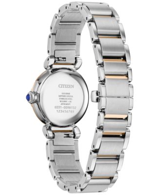 Eco-Drive Women's Two-Tone Stainless Steel Bracelet Watch 26mm