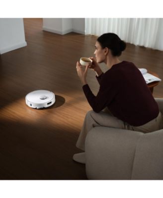 Qrevo Curv Robot Vacuum and Mop with Intelligent Dirt Detection, 18,500Pa Suction, Zero-Tangling, DuoDivide Main Brush, FlexiArm Arc Side Brush, FlexiArm Mop, AdaptiLift Chassis, Hot Water Auto Mop Washing &amp; Drying, Self-Emptying