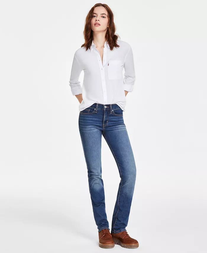 314 Women's Shaping Straight-Leg Jeans 30" - thumbnail 2