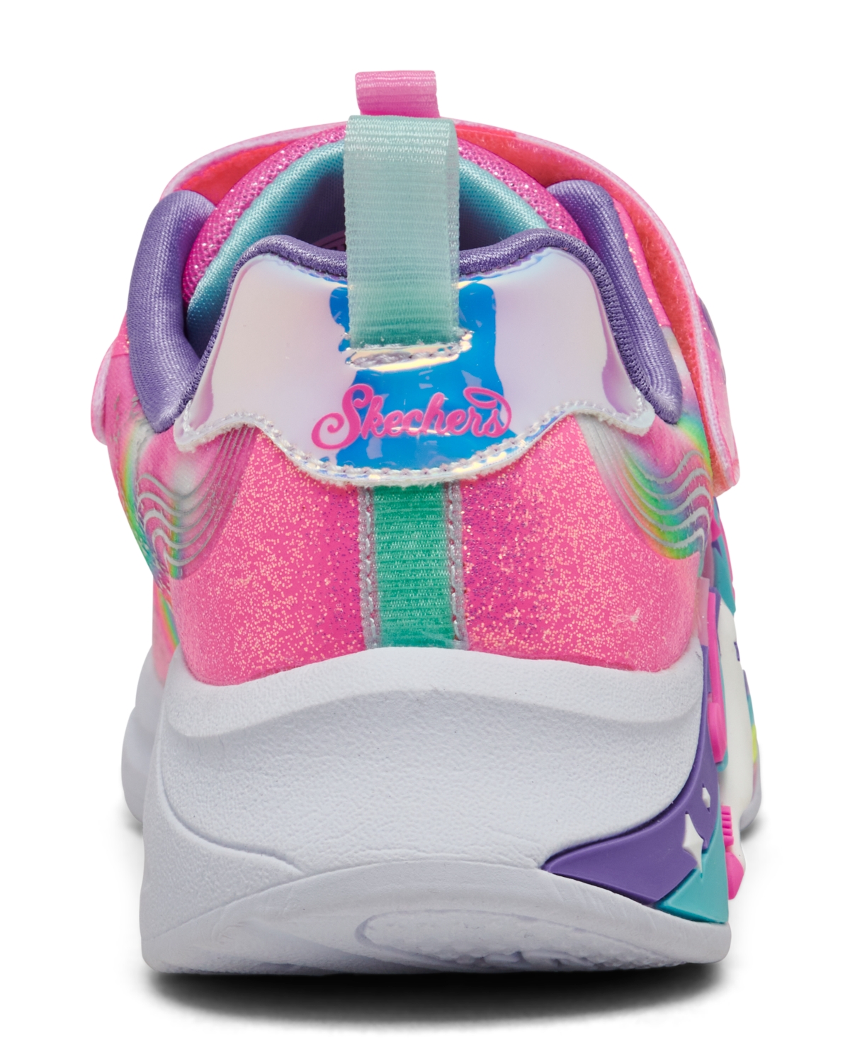 Skechers Unicorn Chaser Light-up Sneakers In Multi