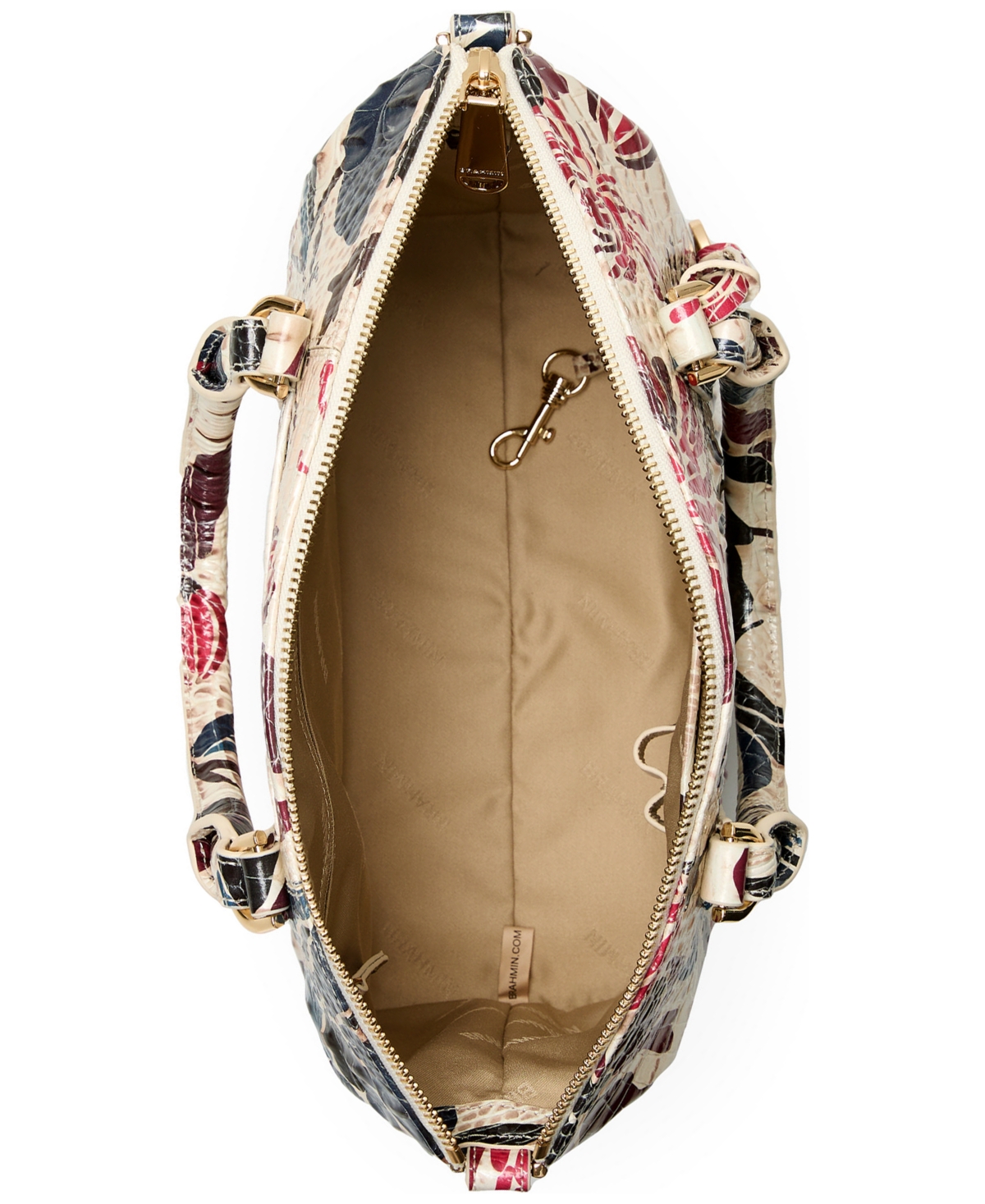 Brahmin Duxbury Marketplace Melbourne Medium Leather Satchel