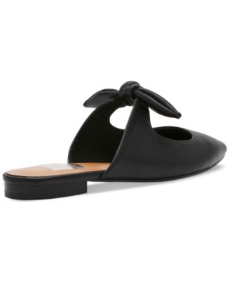 Women's Christian Bow Knot Mule Slide Flats