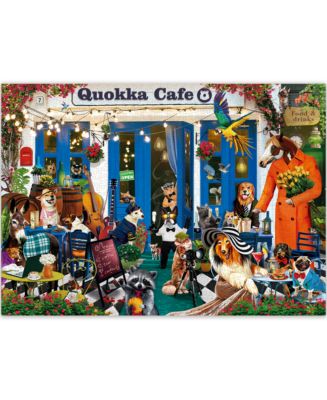 Puzzle 1000 Pièces Quokka - Chats Chevaliers - Boîte Premium Avec Défis Bonus