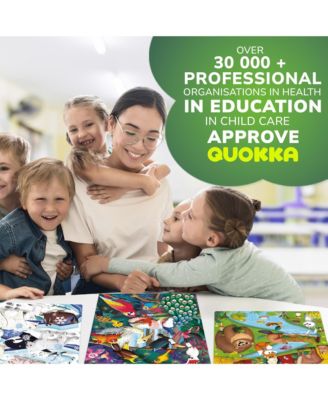 4 x 60 Pieces Jigsaw Puzzles for Kids Ages 4-6