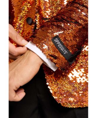 Men's Christmas Tuxedo - Velvet X- Mas Holiday Outfit - Slim Fit - Includes Blazer, Pants and Bow Tie