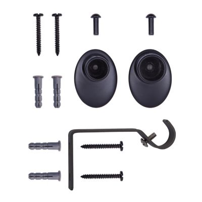 Kenney Lunar 5/8" Complete Blackout Room Darkening Wrap Rod