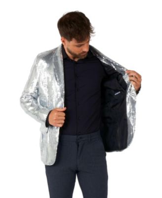 Men's Shiny Party Blazer - Sequins USA
