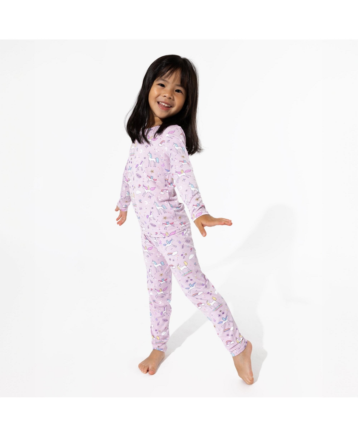 Bellabu Bear Kids Unisex KidsSet of 2 Piece Pajamas - Dragon dreams