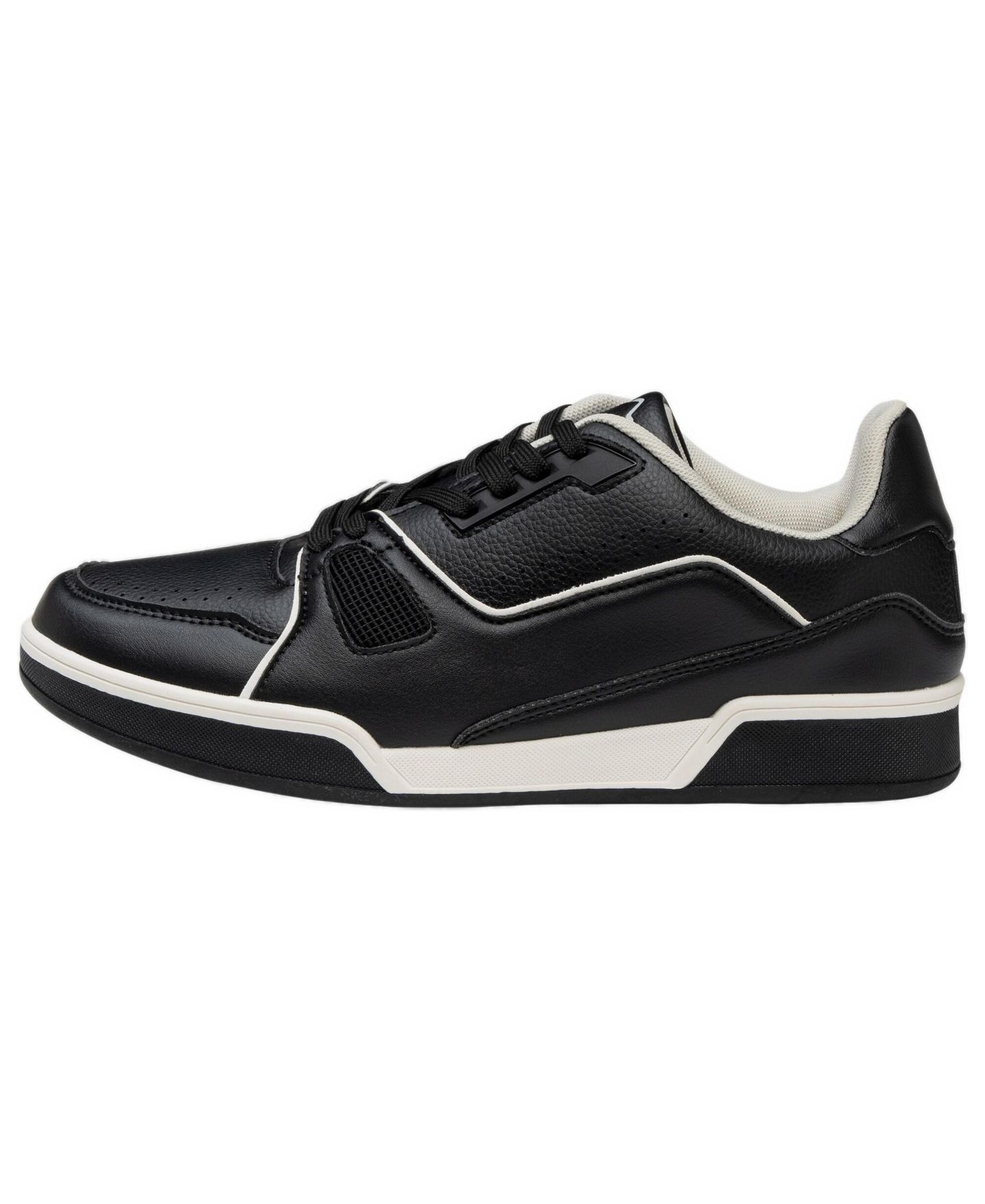 Мужские кроссовки Alpine Swiss Remy Fashion Sneakers Low Top Casual Comfortable Tennis Shoes, цвет: Чёрный — фото 4